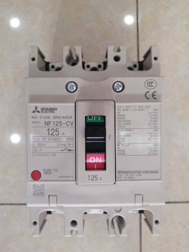 MCCB MITSUBISHI 3P 125A 10kA ( NF125-CV )